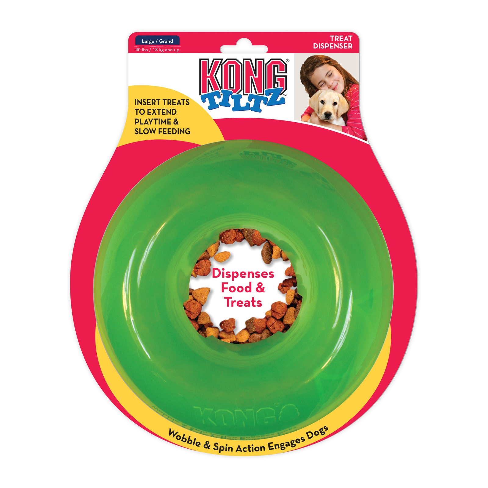 wobble dog food dispenser
