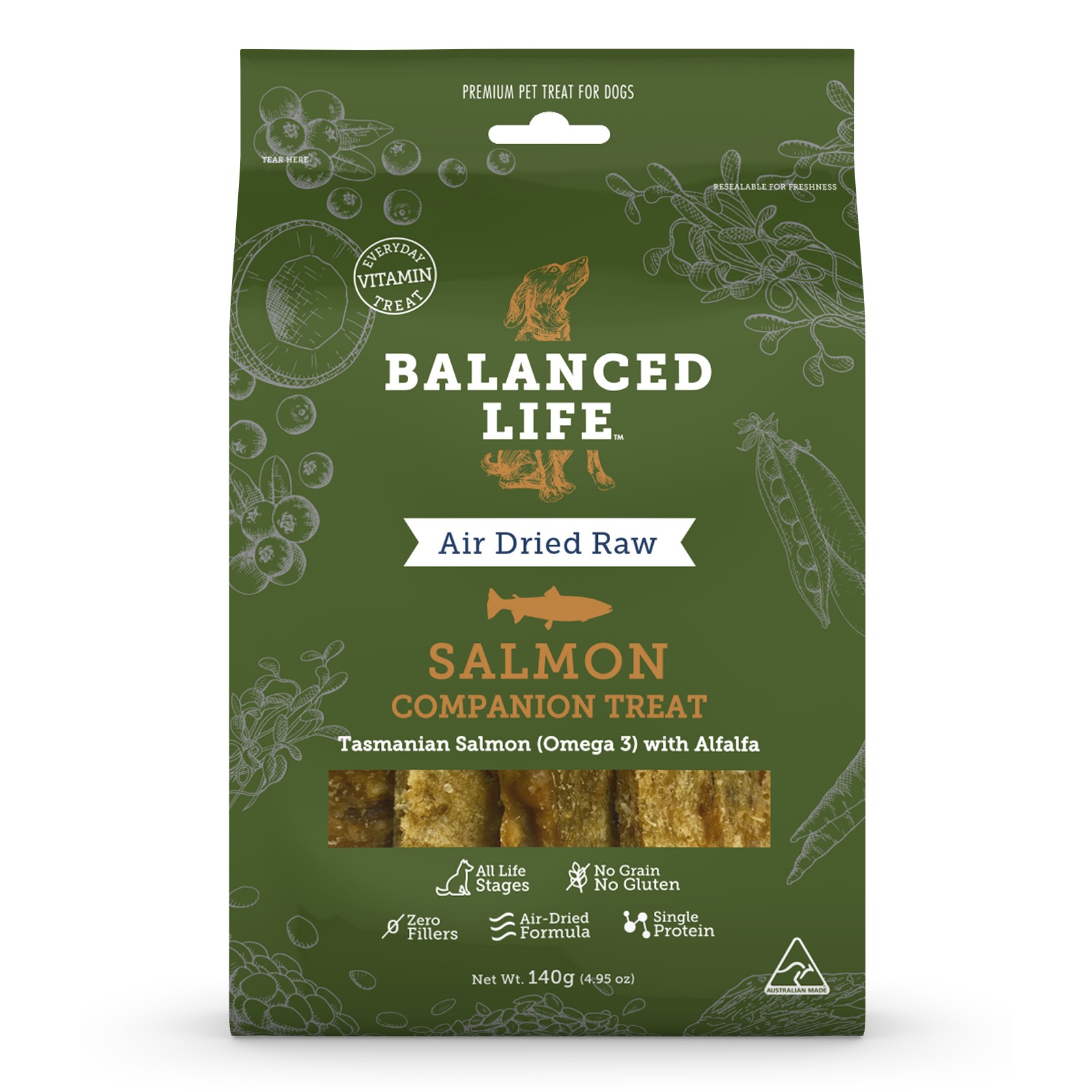 Balanced Life Companion Dog Treats Salmon