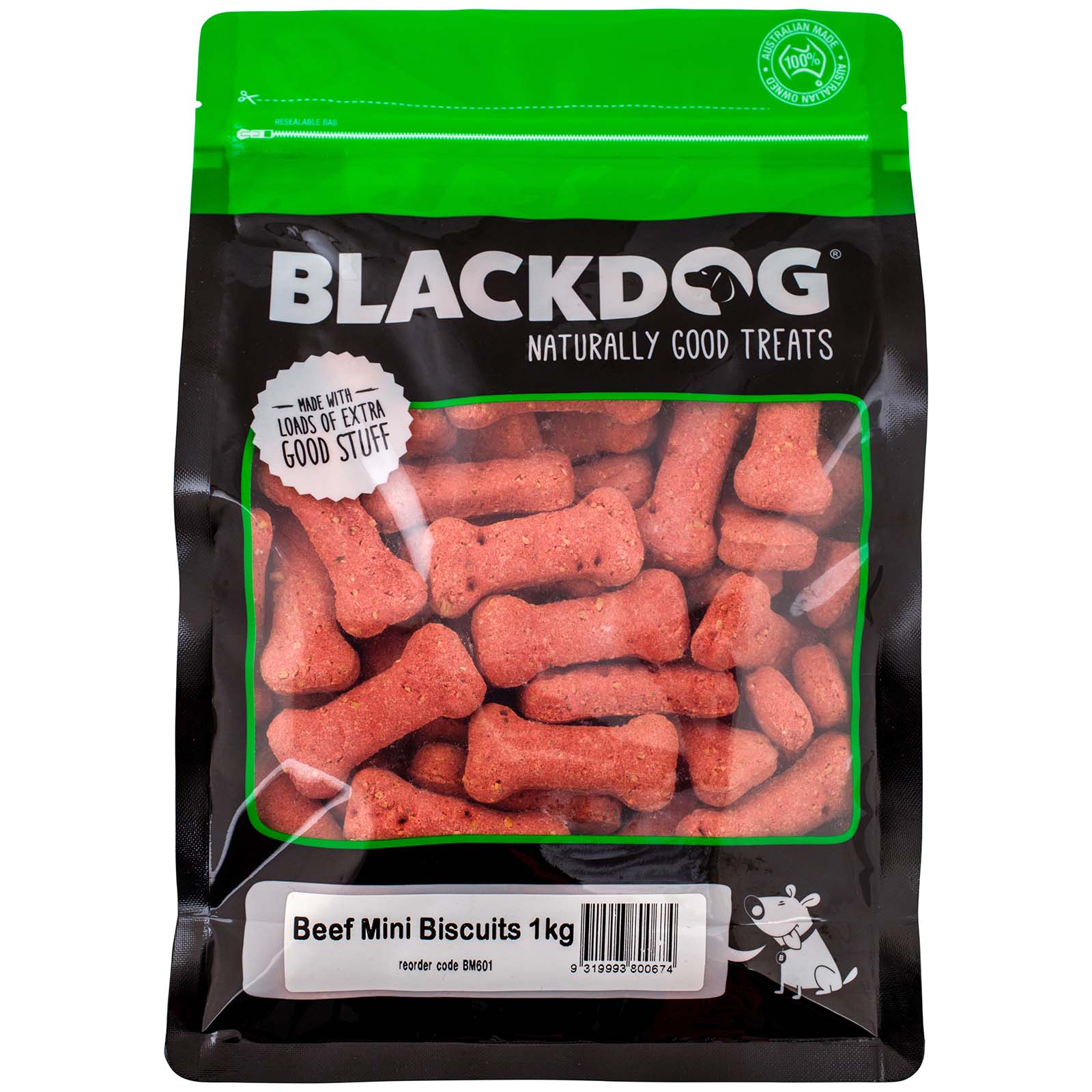 BlackDog Mini Beef Biscuits Dog Treats I Dog Treats Biscuits