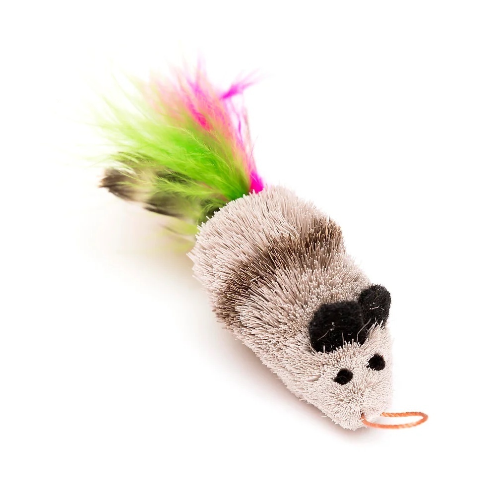 Feather Mouse Replacement for Cat Lures Wands