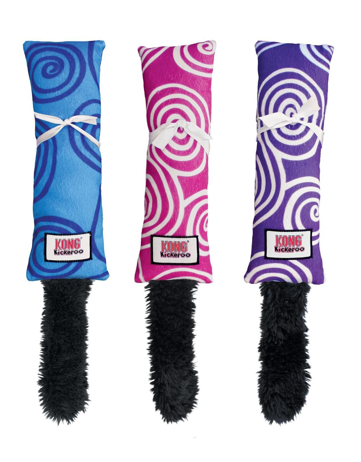 KONG Kickeroo Swirls Cat Toy