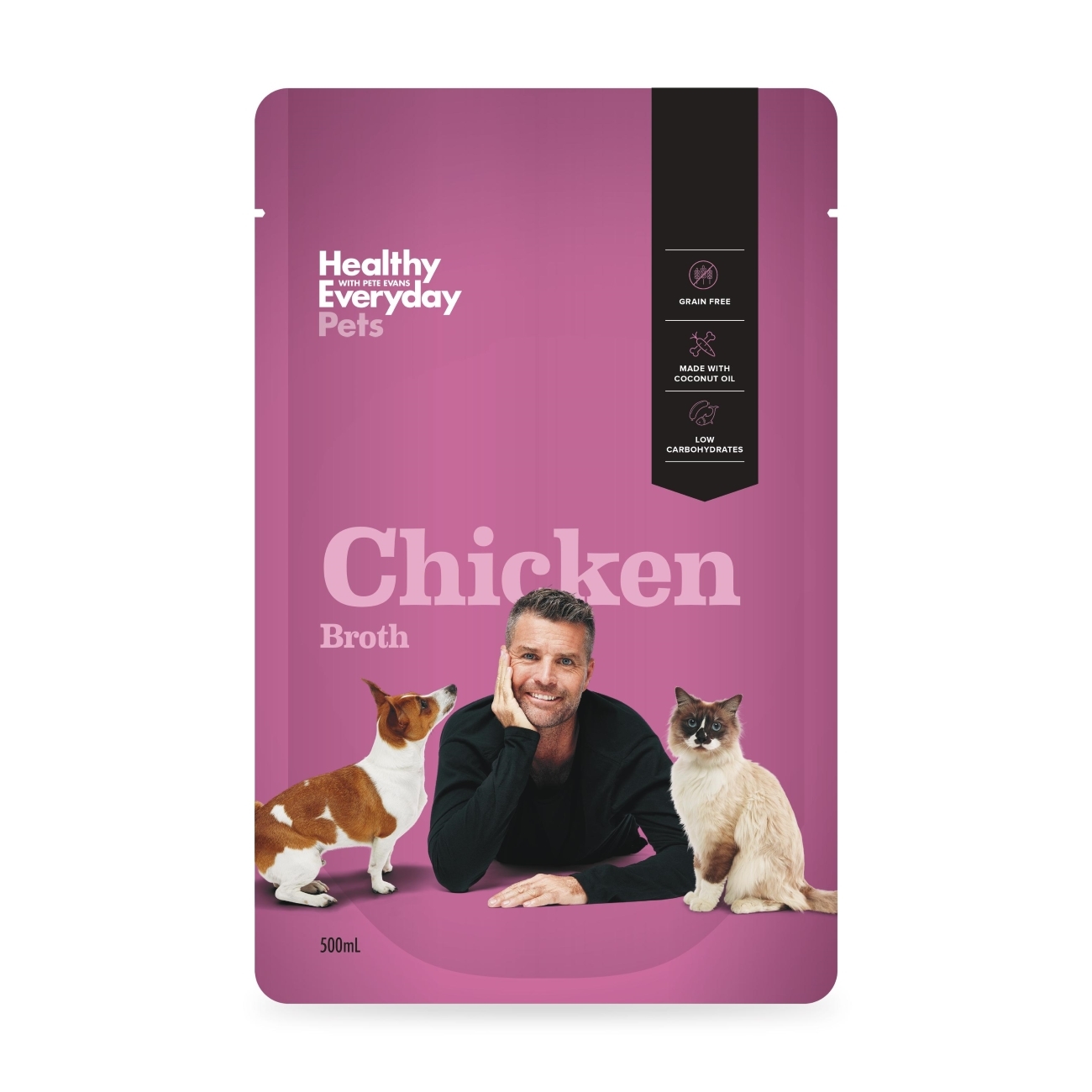 Healthy Everyday Pets by Pete Evans Chicken Bone Broth for Cats & Dogs 500mL eBay