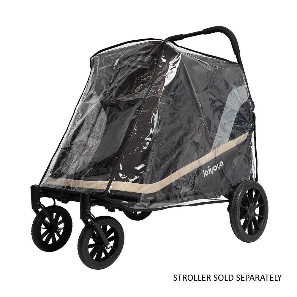 Buggy shop with raincover