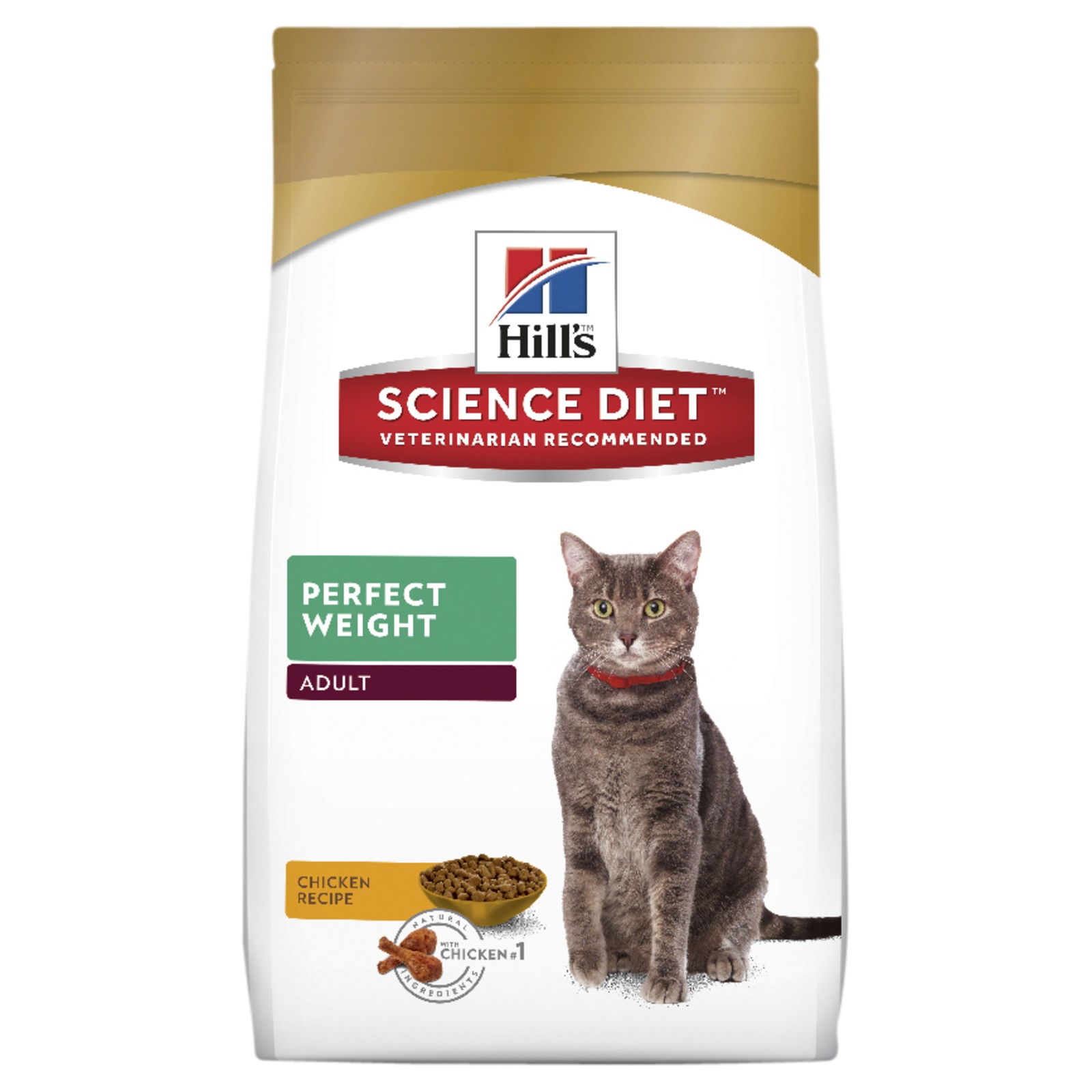 Hills Science Diet Feline Adult Perfect Weight Dry Cat Food