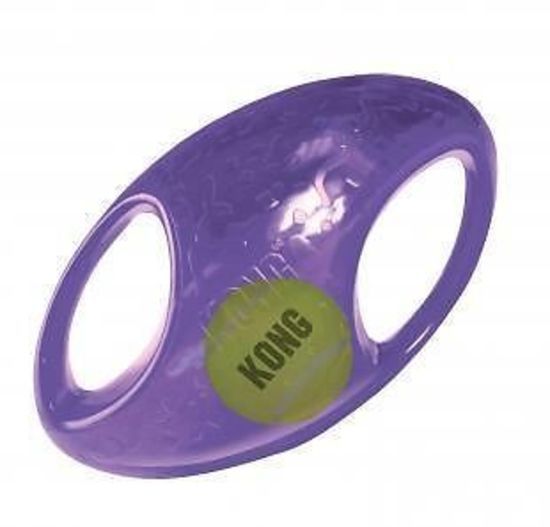 Kong toy with sales tennis ball inside