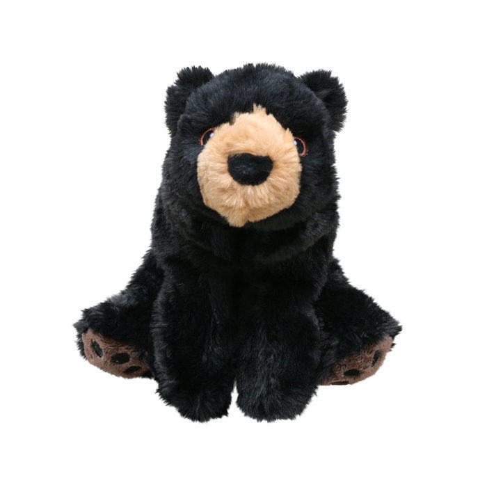 black dog teddy bear