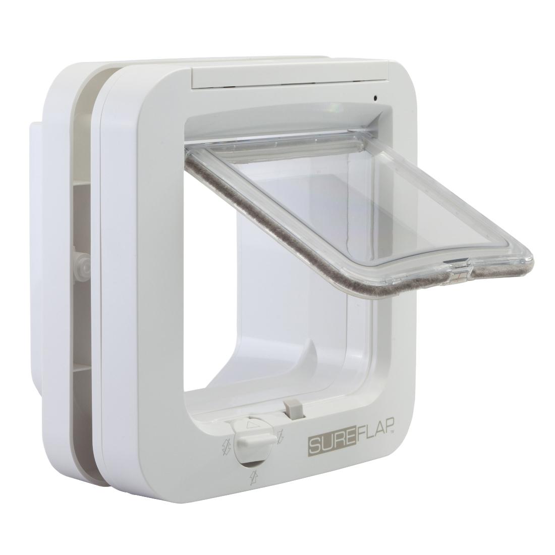 28 HQ Photos Microchip Cat Door For Window - SureFlap Microchip Cat Flap White New 2019 Model Same Size ...