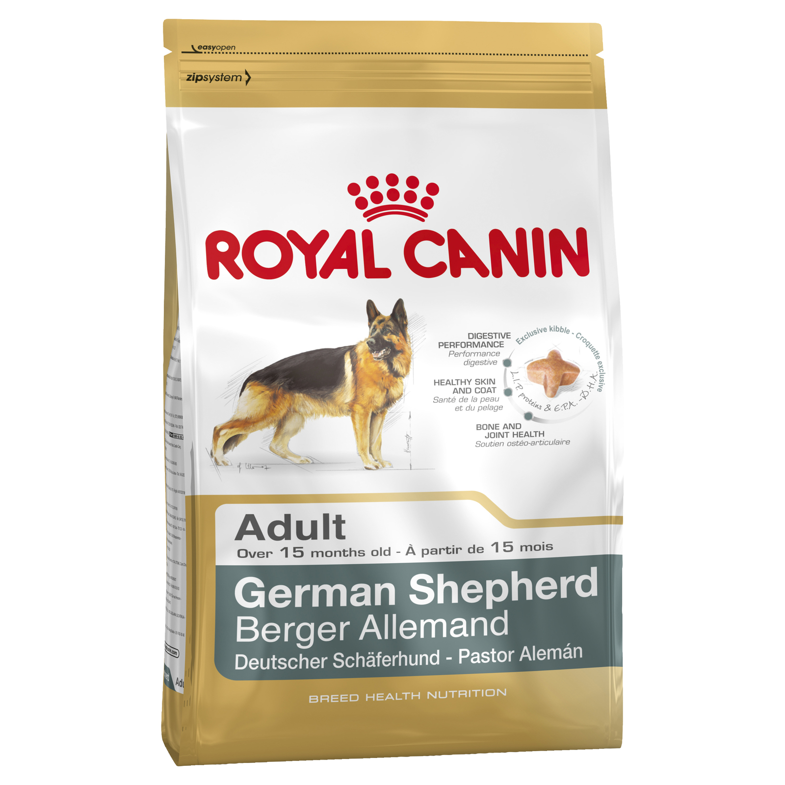 Royal Canin for German Shepherd Adult Dry Dog Food