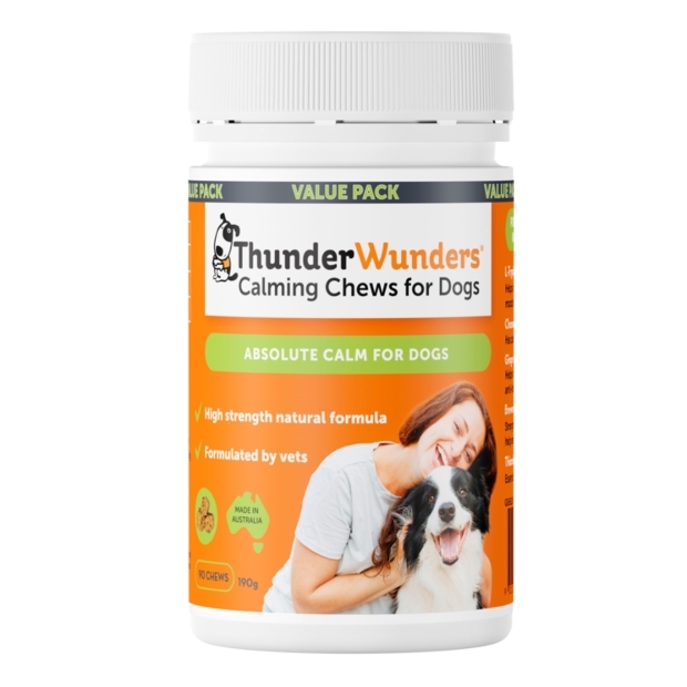 Thunderwunders dog calming shop chews