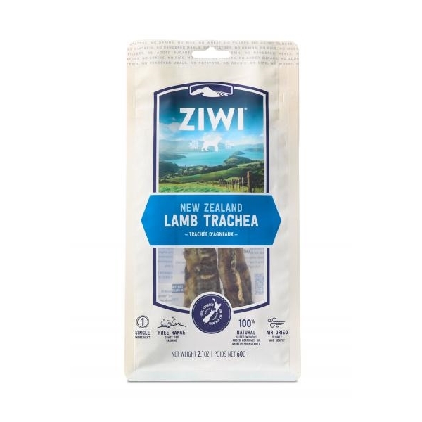 Ziwi Peak Natural New Zealand Lamb Trachea Dog Treats 60g
