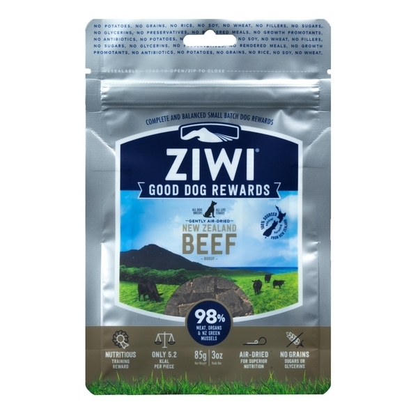 ZiwiPeak ‘GoodDog’ Beef Treats & Rewards for Dogs