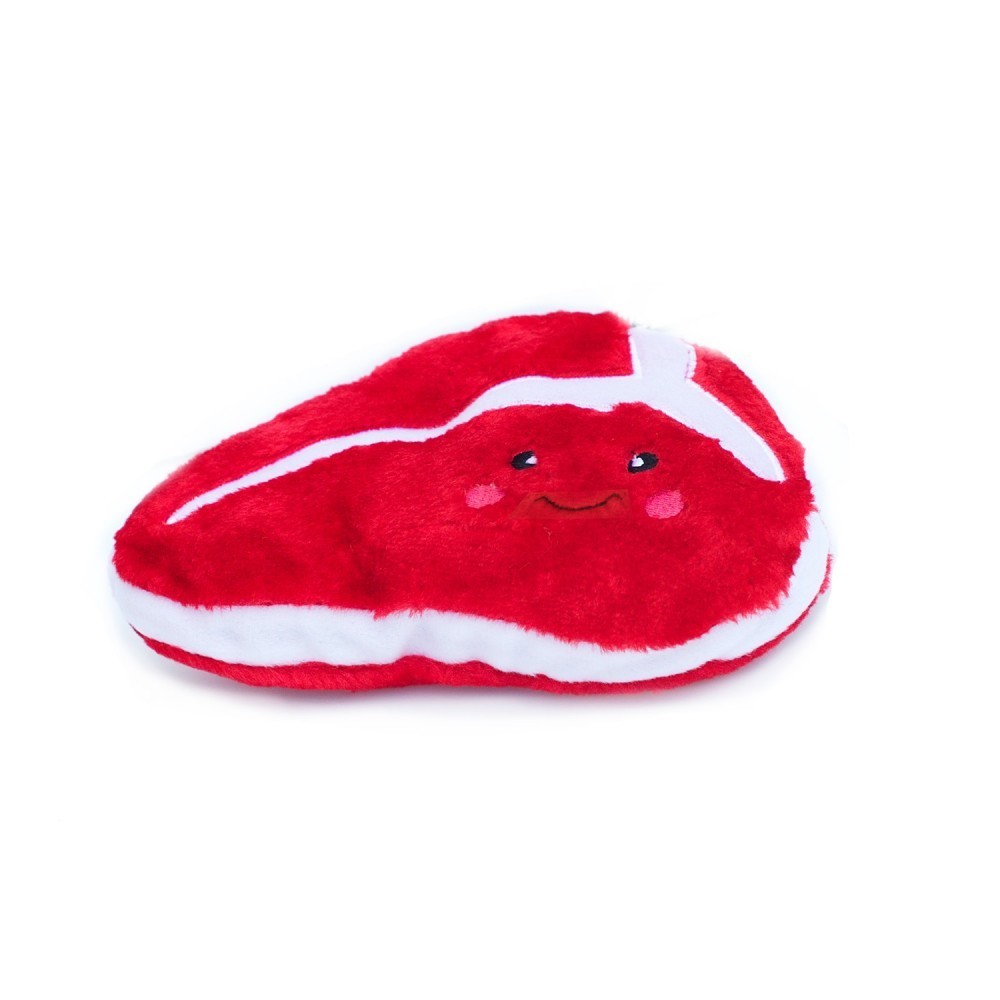 Zippy Paws NomNomz Steak Dog Toy