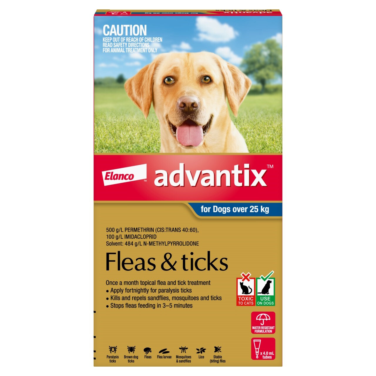 flea and tick treatment for dogs australia