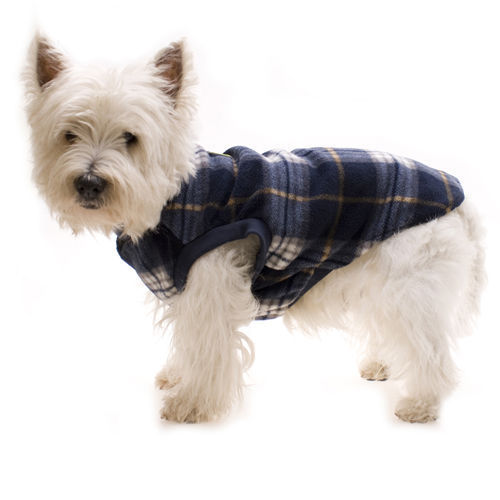 Blue Tartan Dog Pyjamas by Hamish McBeth l Stylish Dog Pyjamas