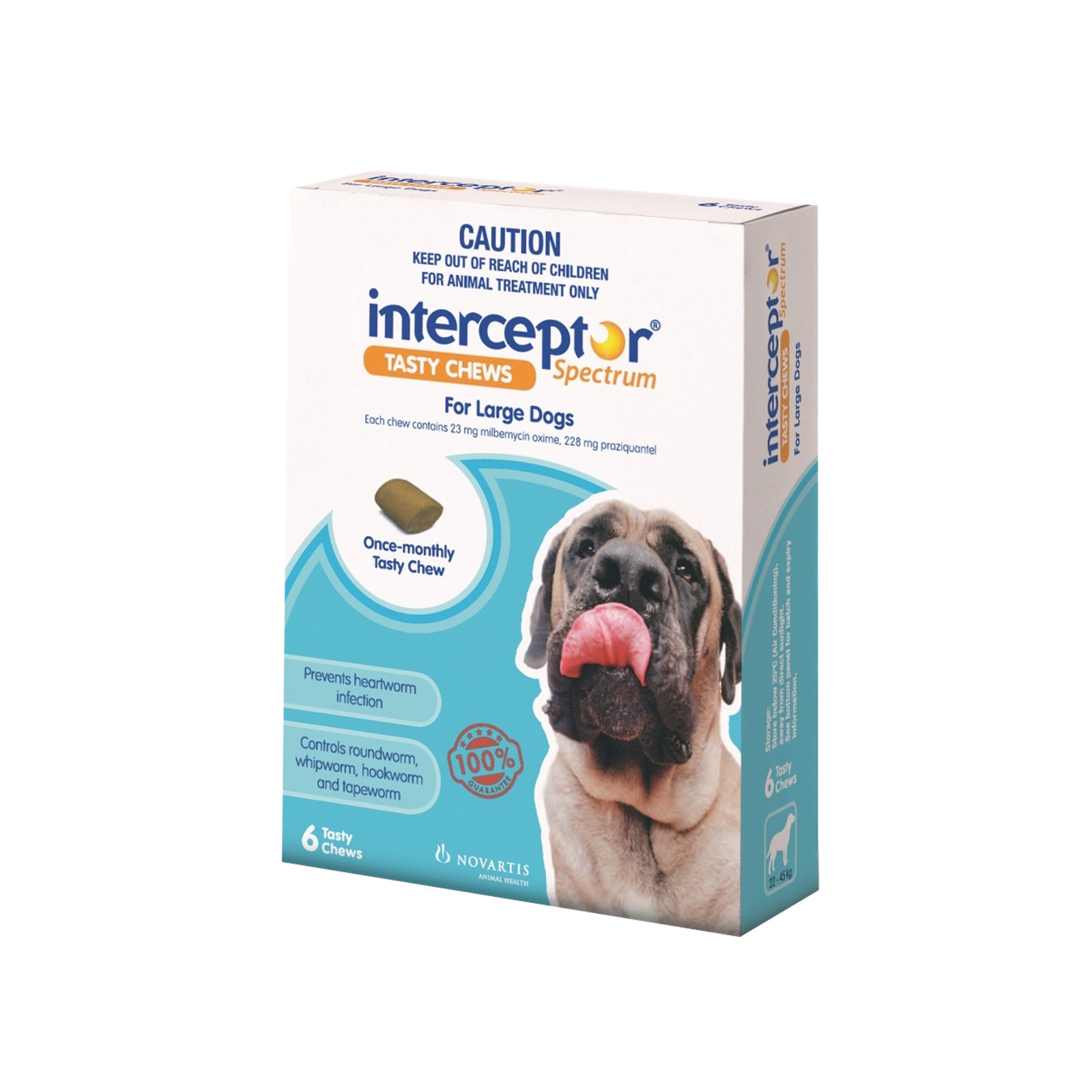 Spectrum chews large shop dog blue