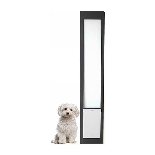 CEESC Dog Door for Sliding Screen Door 3 Colors 5 Options 3rd Upgraded Version Automatic Lock Pet Door for Dogs Puppies Cats 