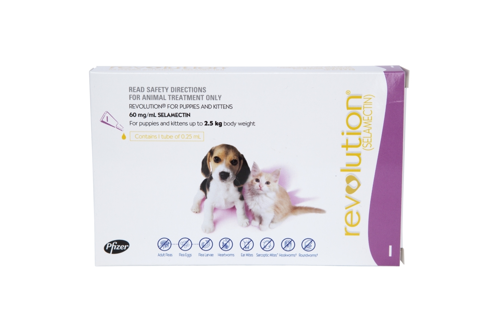 Revolution Flea & Worm Control for Puppies and Kittens Single Dose eBay