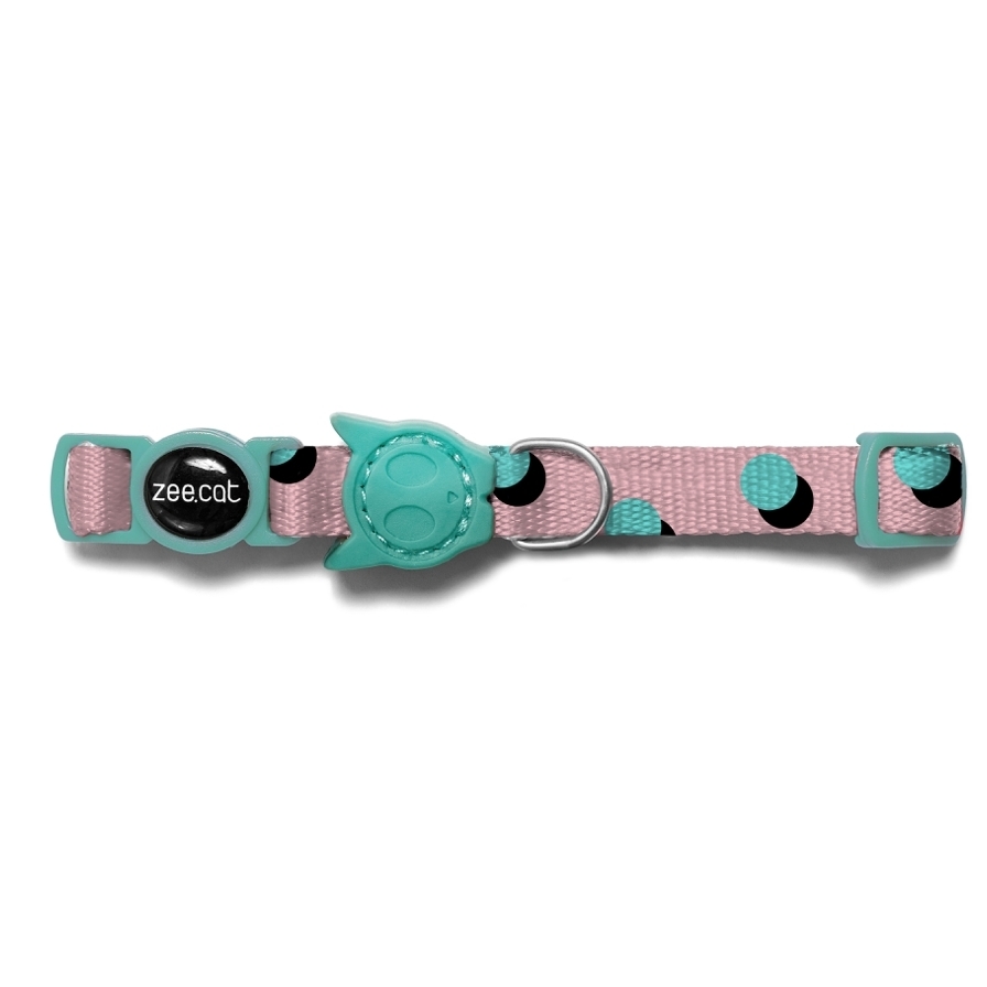Zee Dog Cat Collar "Polka" with Breakaway Safety Clip