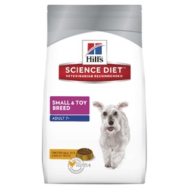 Hills Science Diet Adult 7+ Small & Toy Breed Dry Dog Food 1.5kg