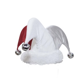 Outward Hound Santa Jester Hat Christmas Dog Toy - Large