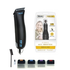Wahl KMSS Pet Clipper with BONUS Cordless Classic Nail Smoother