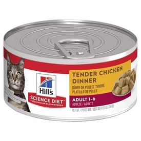 Hills Science Diet Adult Tender Dinners Chicken Cat Food 156g x 24 Cans