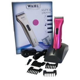 Wahl Super Groom Professional Cordless Pet Clipper - Radiant Pink