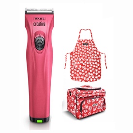 Wahl Creativa Cordless Pet Clipper with BONUS Paw Print Apron, Bag & Comb Attachments