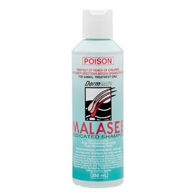 Malaseb Medicated Pet Shampoo & Antifungal Treatment for Cats & Dogs - 250ml