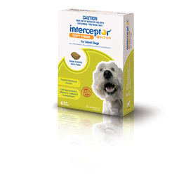 Interceptor Wormer - Small 4-11kg - 3pk