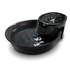 Pioneer Big Max Ceramic Pet Drinking Fountain 3.7 litres - Black