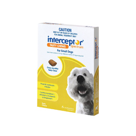 Interceptor Spectrum Chews - Small Dog 4-11kg (Green)