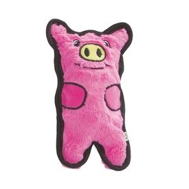 Invincibles Mini Puncture Proof Squeaker Pig - No Stuffing!