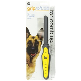 JW Gripsoft Coarse Comb for medium-large dogs