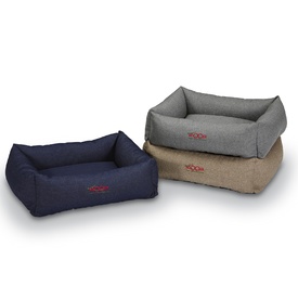 Snooza Bumper Pet Bed in Pewter, Denim or Tweed