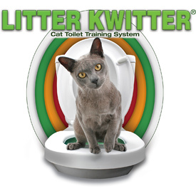 The Original Litter Kwitter Toilet Trainer for Cats