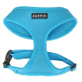 Puppia Original Soft Mesh Harness for Dogs - Blue