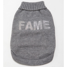 "Fame" Embroidered Wool Jumper by Sasha & Me
