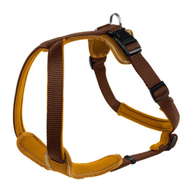 HUNTER Soft Neopren Dog Harness - Brown & Caramel