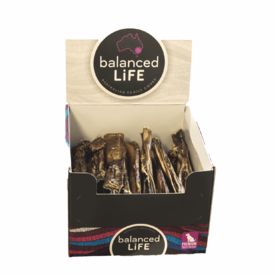 Balanced Life Australian Natural Grain Free Beef Bully Stick Dog Treat 15cm - Box of 35