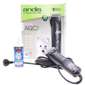 Andis AGC 2-speed ProGrade Super-Duty Black Pet Clipper