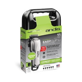 Andis Easy Clip Li Medium Duty Adjustable Blade 11-Piece Cordless Pet Clipper Kit