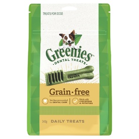 Greenies Grain Free Dental Chew Treats for Dogs - 340g Treat-Paks