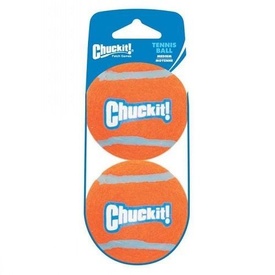 Chuckit! TENNIS BALL MEDIUM 2-Pk (Sleeve) Dog Toy