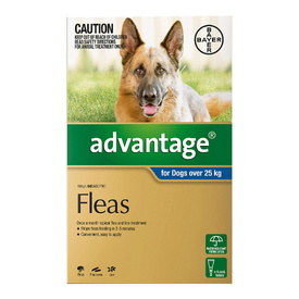 Advantage Spot-On Flea Control Treatment for Dogs Over 25kg