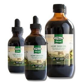 Green Valley Naturals Pure 100% Australian Hemp Seed Oil for Pets