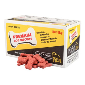 Black Dog Naturally Baked Beef Australian Biscuit Treats for Dogs - 5kg