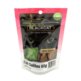 BlackCat Australian Fish Delites Dental Cat Treats 60g