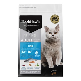 Black Hawk Original Fish Dry Adult Cat Food