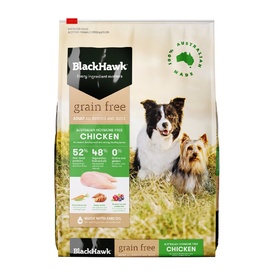 Black Hawk Grain Free Chicken for Adult Dog Food